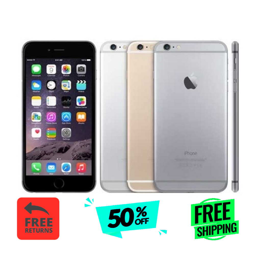 Apple iPhone 6 Plus 16GB 64GB Unlocked Verizon Smartphone iOS CDMA 4G LTE