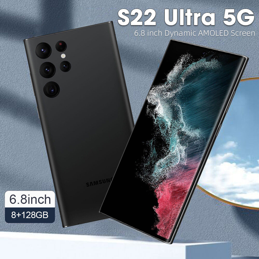 New Samsung Galaxy S22 Ultra 5G SM-S908U 128/256/512 Factory Unlocked Smartphone