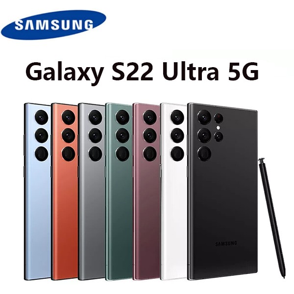 New Samsung Galaxy S22 Ultra SM-S908U 256GB/128GB Android GSM+CDMA Smartphone US