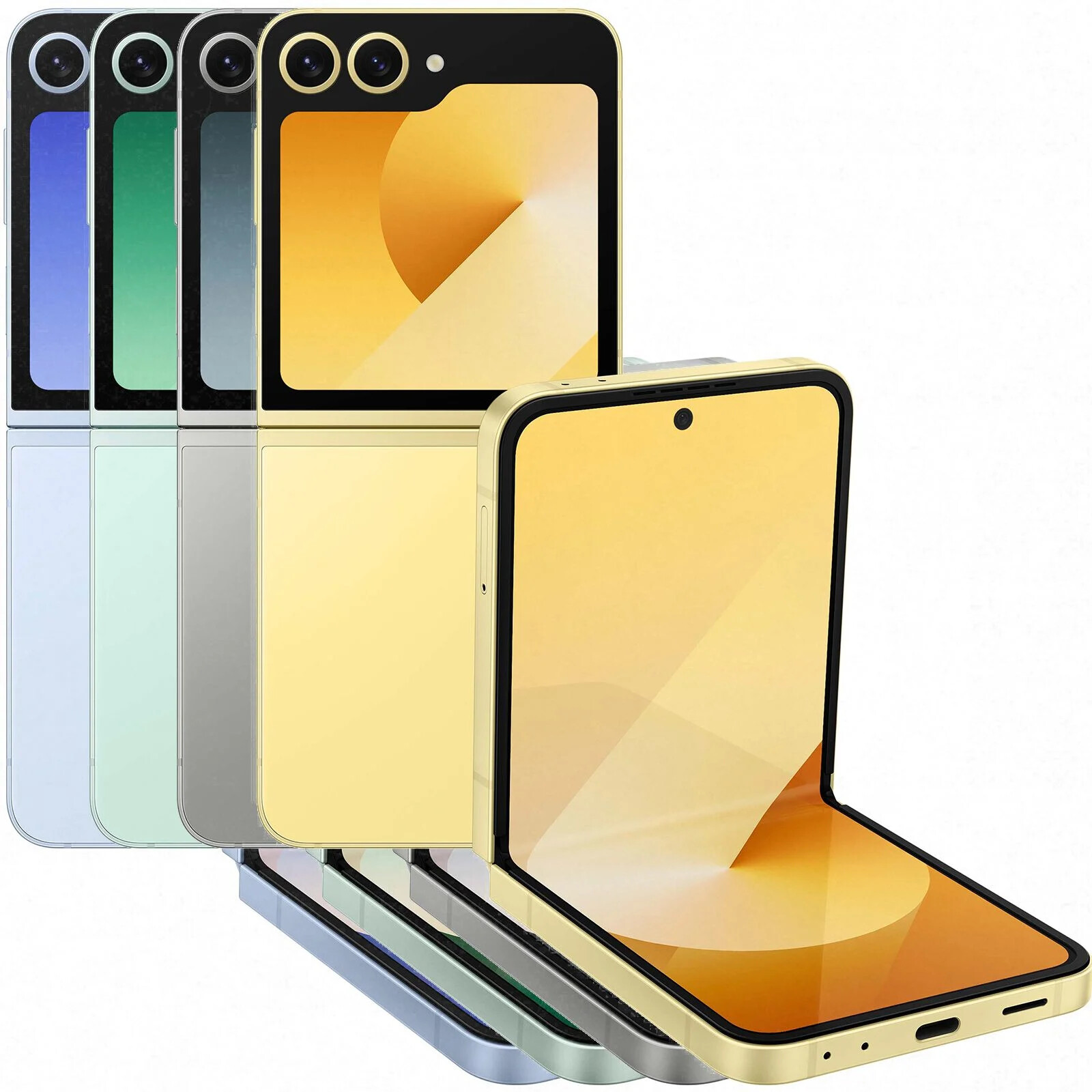 UNLOCKED – Latest Samsung Galaxy Z Flip6 5G F741U 256GB All Colors – A GRADE