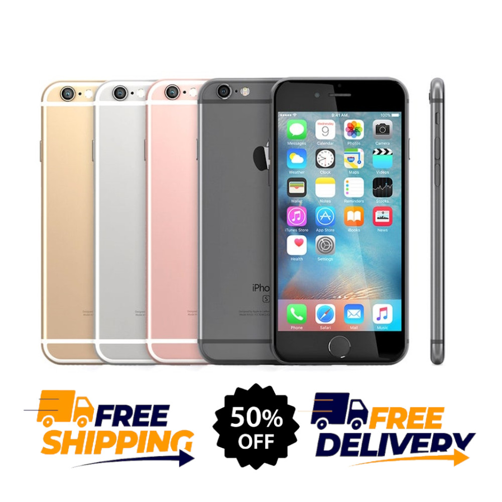 Apple iPhone 6s Plus 5.5” 64-16GB 4G Unlocked Verizon AT&T Boost Smartphone