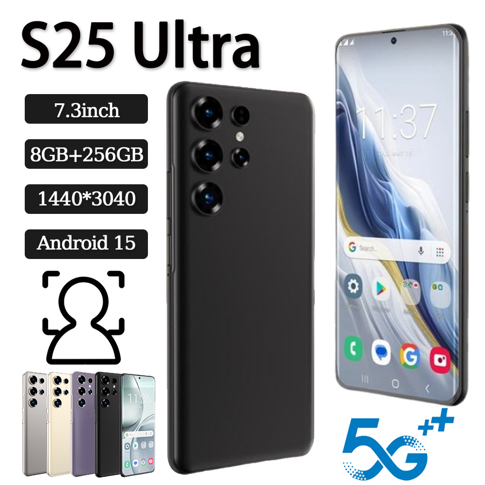 Brand New S25 Ultra 5G Unlocked Smartphone 256GB Android15 Cellphone Dual SIM
