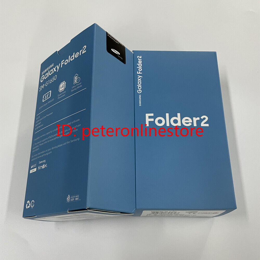 Samsung Galaxy Folder2 SM-G160N SM-G1650 Flip Unlocked SmartPhone- New Unopened