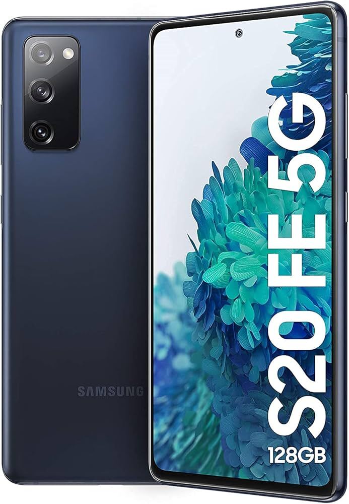 Samsung Galaxy S20 FE 5G SM-G781U1/DS Dual SIM 128GB GSM Unlocked Cloud Blue