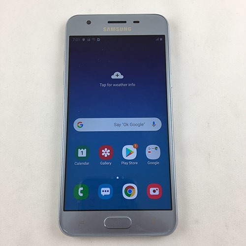 Samsung SM-J337A Galaxy J3 AT&T Smartphone  GOOD (Silver)