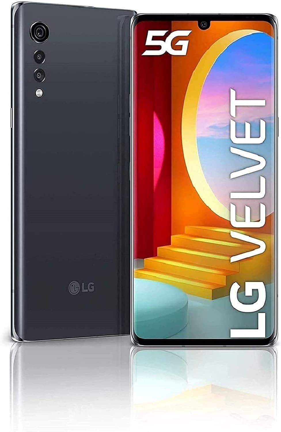 LG Velvet 5G 128GB (Unlocked) – Aurora Gray