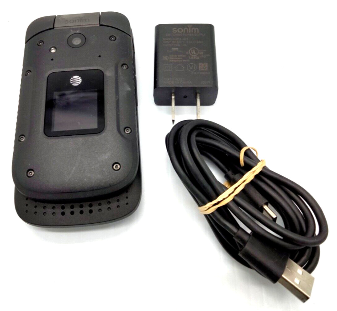 Sonim XP3 XP3800 8GB AT&T locked 4G LTE Rugged Camera FLIP  Phone ENDURO -2 SIM