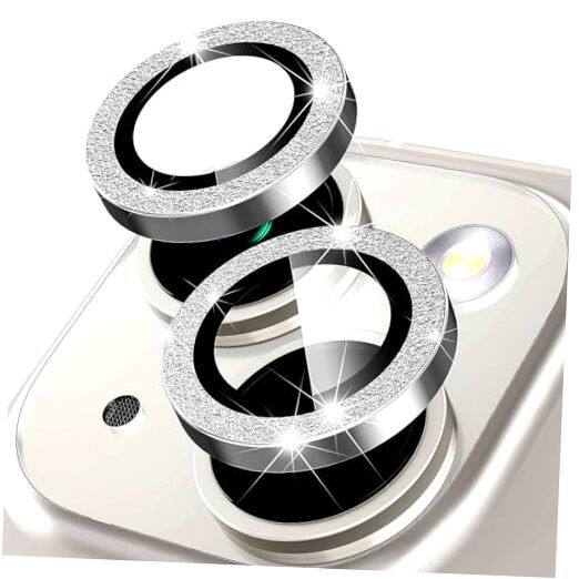 Camera Lens Protector for iPhone 14/iPhone 14 Plus Bling Diamond Camera Cover