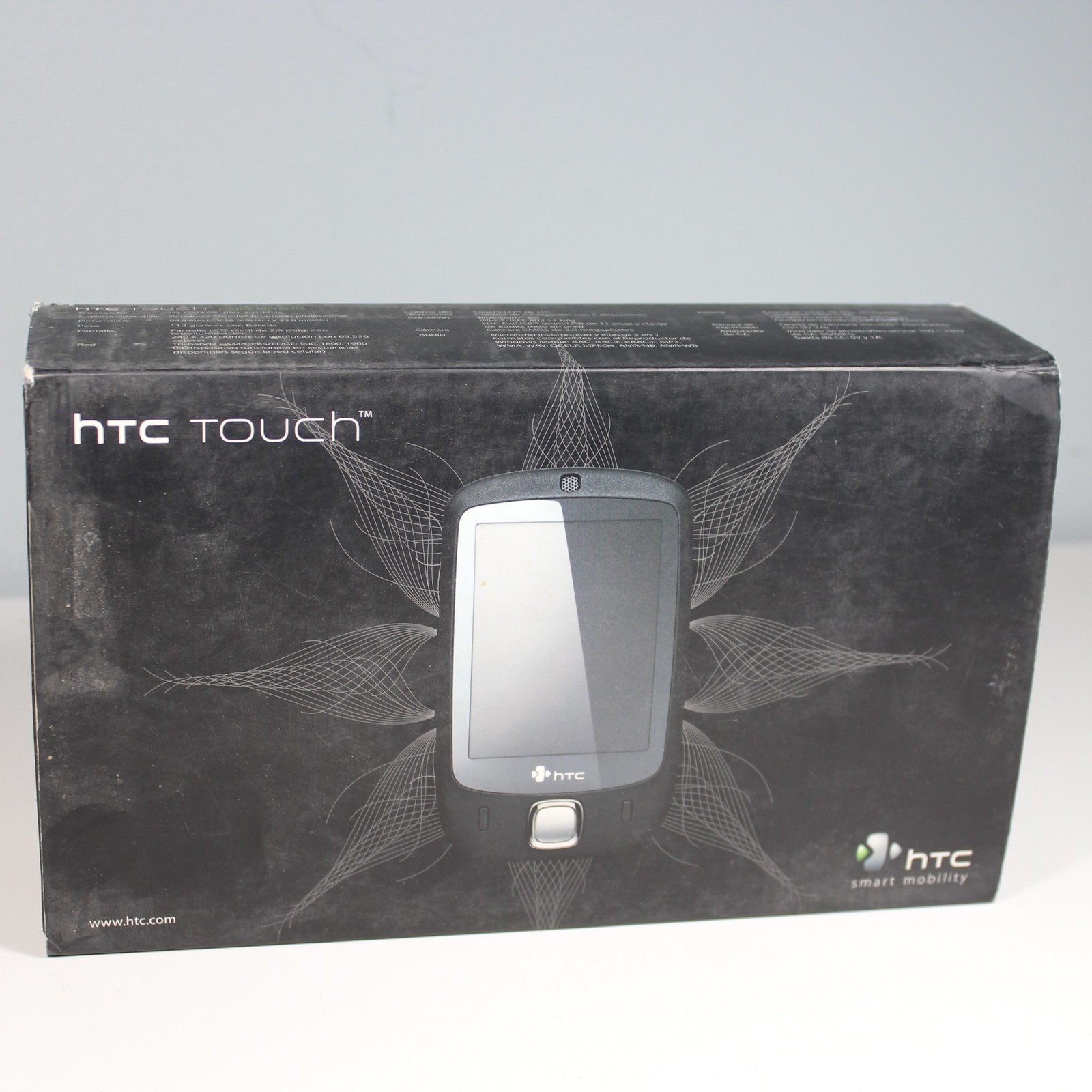 Rare Vintage HTC Touch Vogue Phone Black 2007 In Box Complete TIM Italian