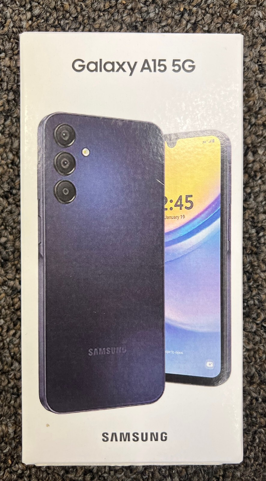 Brand New Samsung Galaxy A15 A156U1 (Factory Unlocked) 5G- 64 GB – Blue Black
