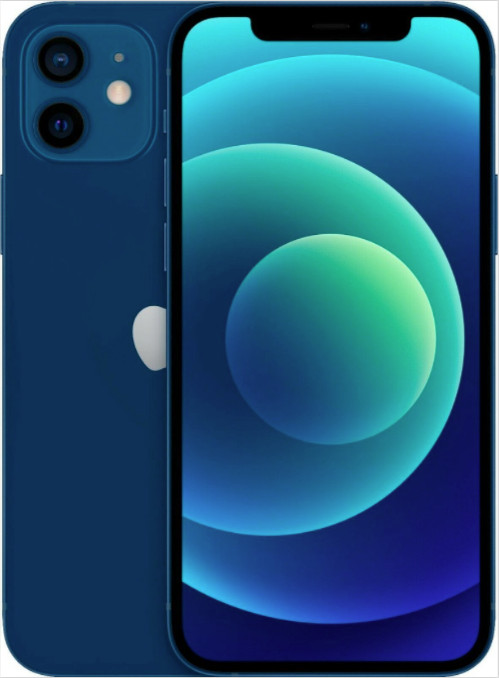 Apple iPhone 12 – 64 GB – Blue (Fully Unlocked) – Acceptable Condition