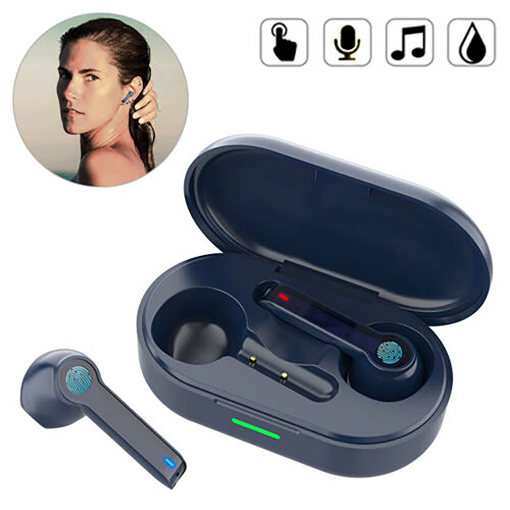 Bluetooth Headset Wireless Stereo Earphones Twins Earbuds Long Battery Life