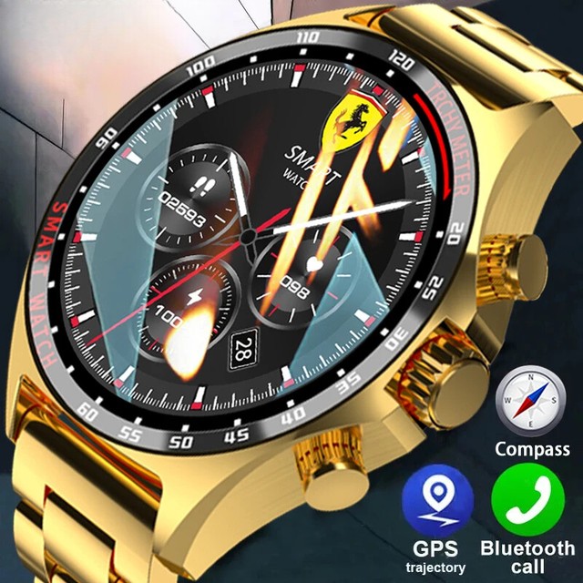 Outdoor Sports GPS Smart Watch Bluetooth Call HD Compass IP68 Waterproof Watches