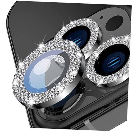 for iPhone 13 Pro – iPhone 13 Pro Max Camera Lens Protector Graphite Diamond