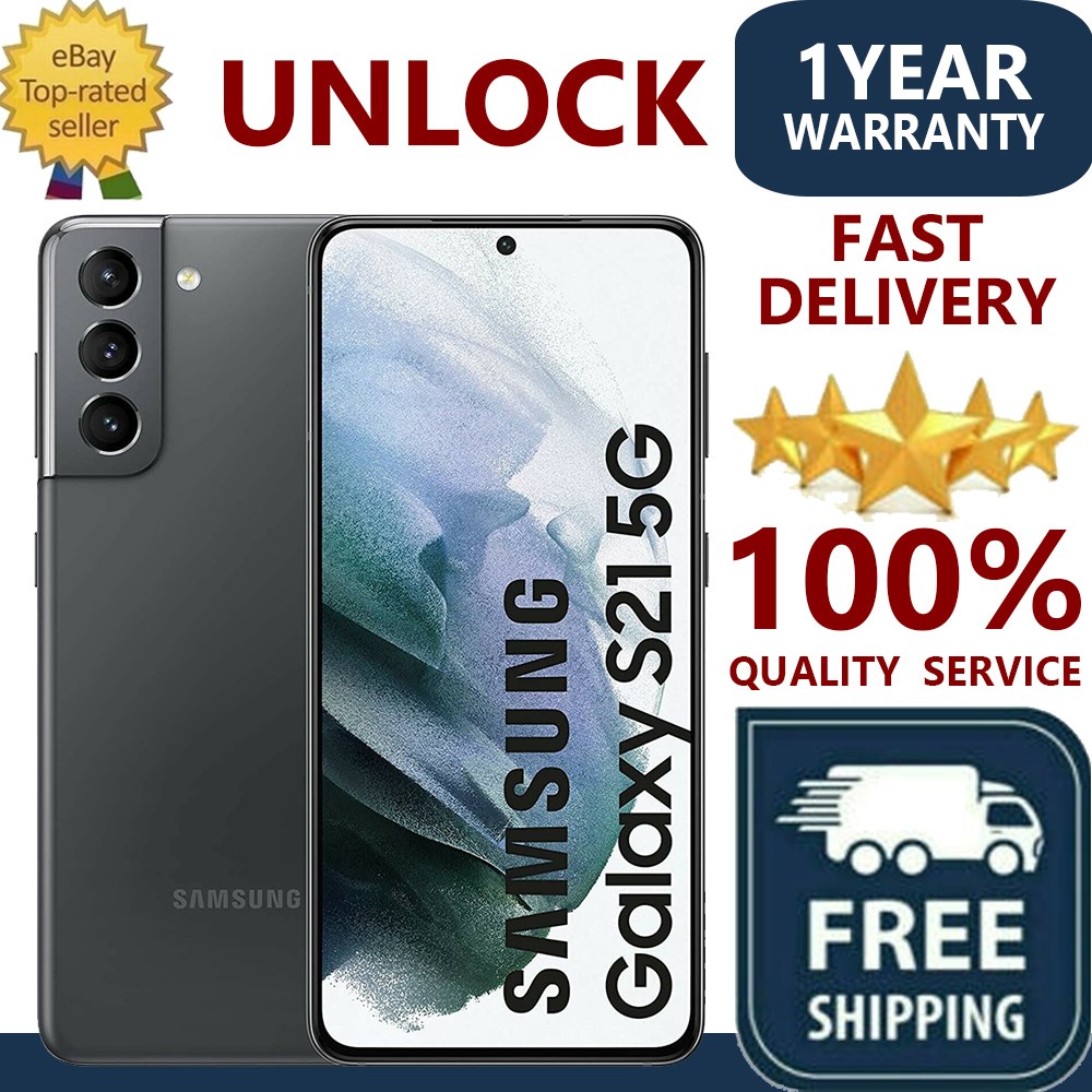 NEW Samsung Galaxy S21 5G 128/256GB SM-G991U Unlocked Cell Phone AT&T T-Mobile