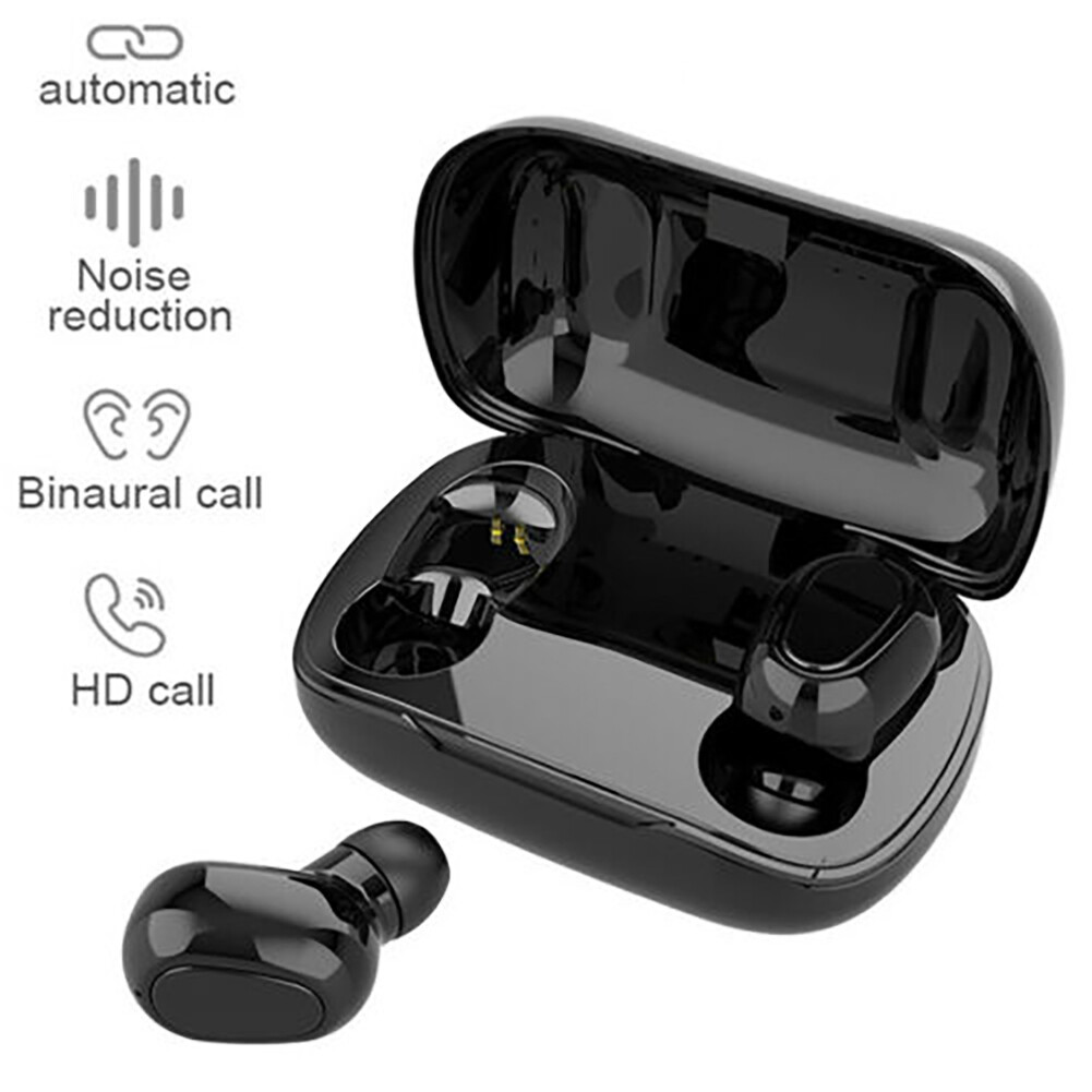 Mini Bluetooth Earpieces Wireless Headset Earphone Earbuds with Charging Case