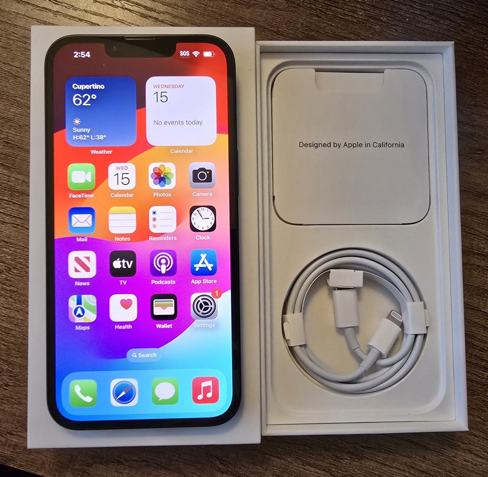 Apple iPhone 13 – 128GB – Midnight Black (Unlocked) A2482 5G Smartphone