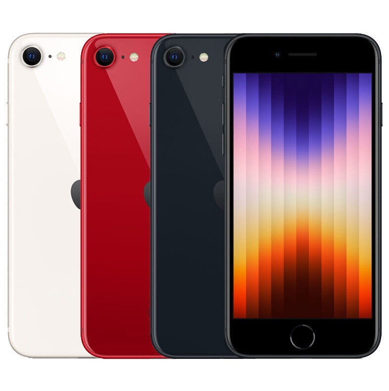 Apple iPhone SE 3rd Gen (Fair Cond) – (Unlocked, AT&T, Verizon T-Mobile)