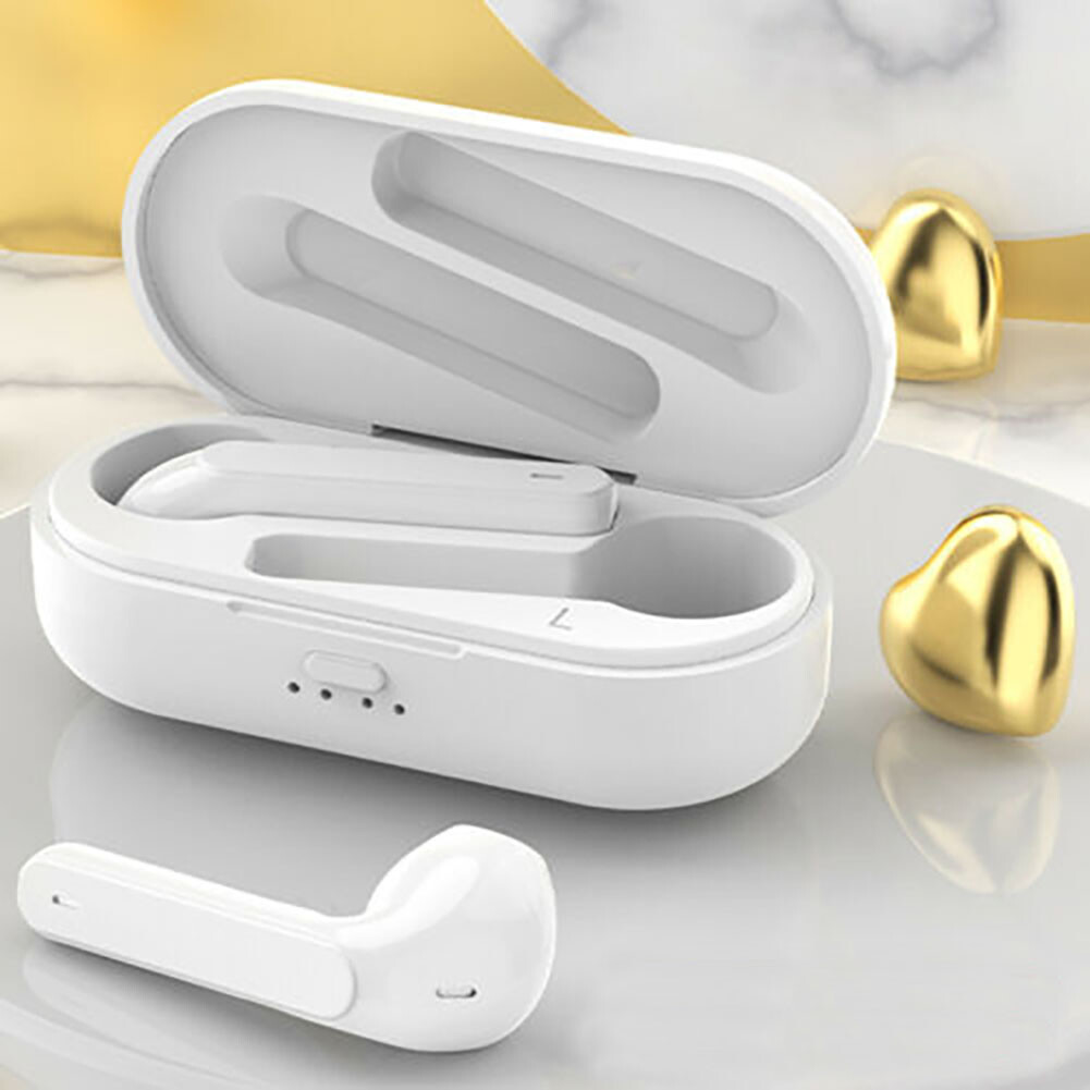 Bluetooth Headset Wireless Stereo Music Earphones Mini Earbuds for Cell Phone