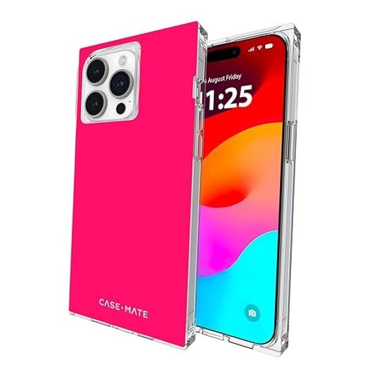 Case for Women – Compatible w/MagSafe – iPhone 15 Pro Max BLOX Neon Watermelon