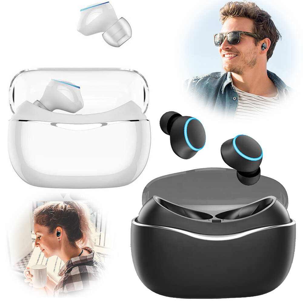 Bluetooth 5.0 Headphones Wireless Earbuds Headset with Charging Case for Phones