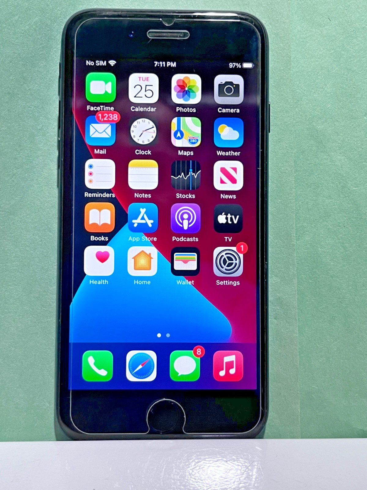 Pristine!!! Apple iPhone 7 A1778 32GB Matte Black| RARE iOS 14 (14.3) MAKE OFFER