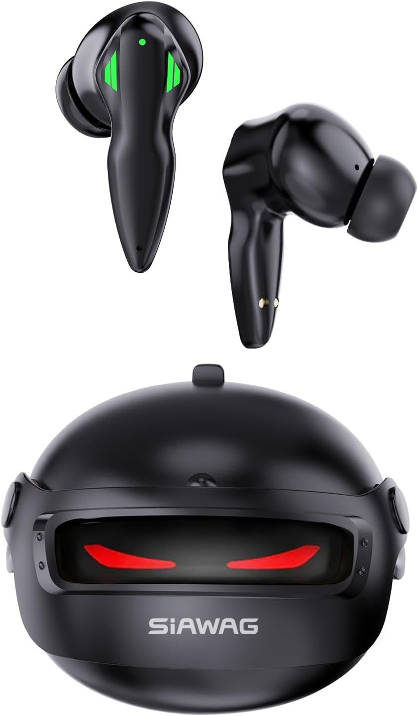 Wireless Earbuds Bluetooth 5.4 Headphones 35H Stereo Deep Bass In-Ear Buds With