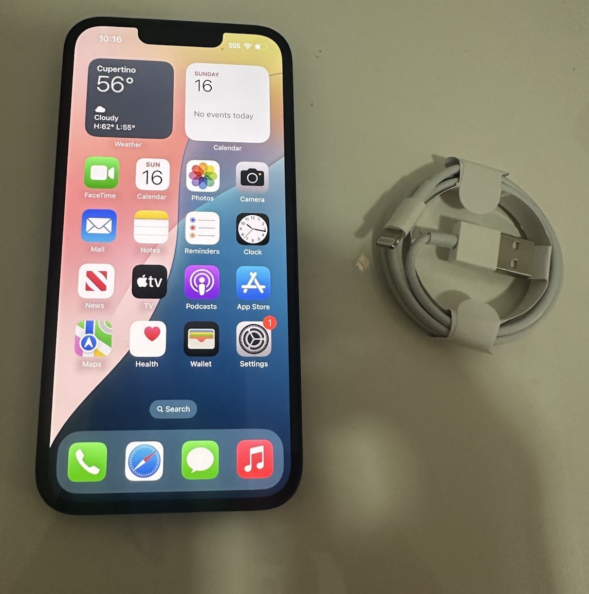 Apple iPhone 14 – 128 GB – Midnight – Fully Unlocked – 100% Battery + WARRANTY