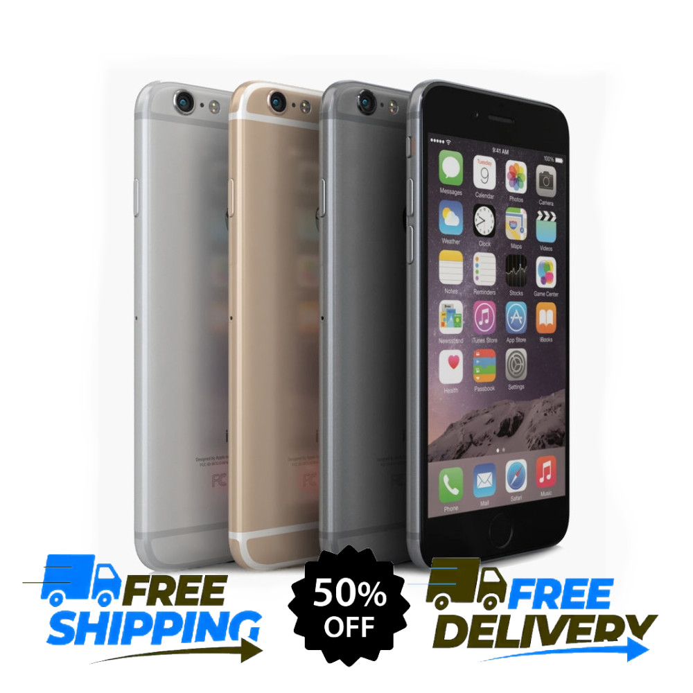 Apple iPhone 6 16GB 128GB Unlocked Verizon GSM Smartphone iOS LTE