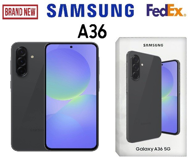 Brand New Samsung Galaxy A36 5G 6.7” 128GB Unlocked Smartphone – AI Camera