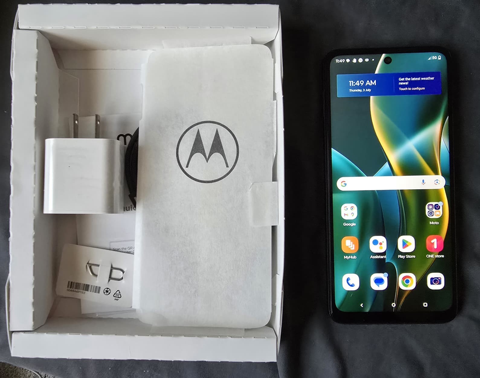 Motorola Moto G 5G 2025 128 GB XT2513V Unlocked – Grey – Smartphone