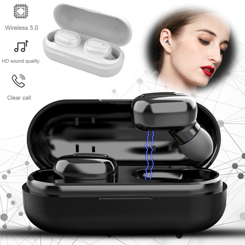 Wireless Earphone Bluetooth Mini Earpieces In-Ear Earbuds for Android iOS Phones