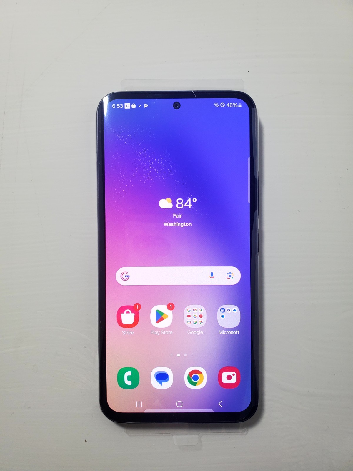 Samsung Galaxy A54 5g – 128 GB – Graphite  (Unlocked, Open box, Never Used)