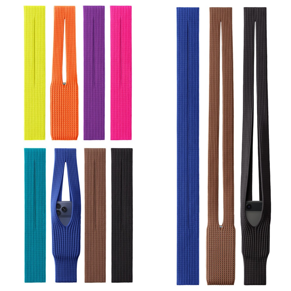 40cm|80cm iPhone Pocket Apple Phone Case knitted Handbag Crossbody Strap Bag