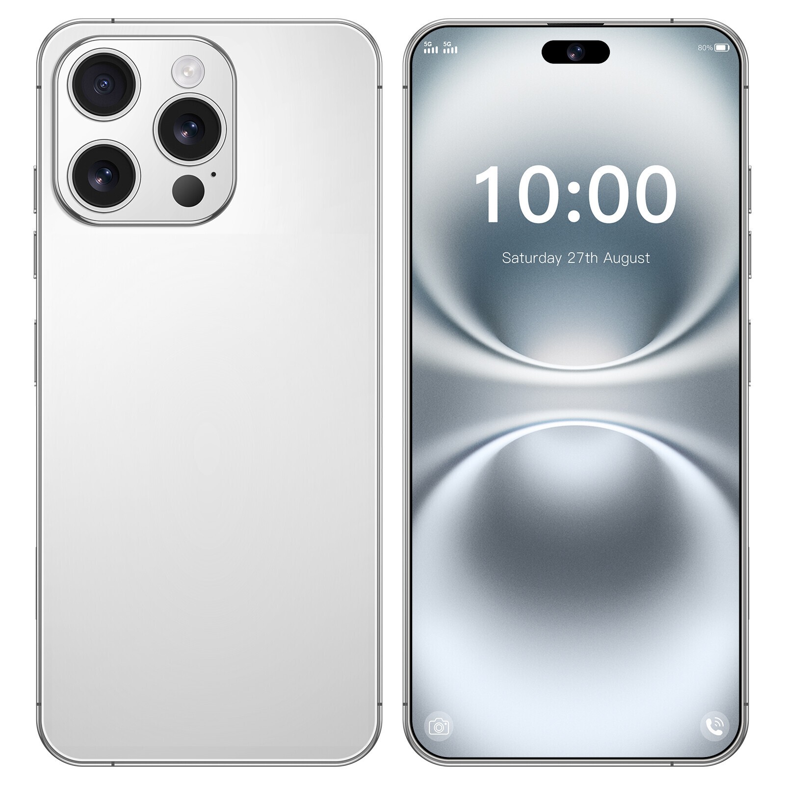 7.3″ I16 Pro Max Unlocked Smartphone with 1TB Storage, Dual SIM, Android 16