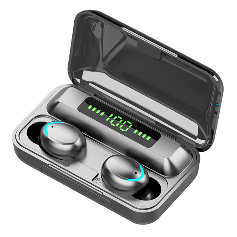 Bluetooth Earphones Wireless Sport Mini Earbuds Music Call with Charging Case