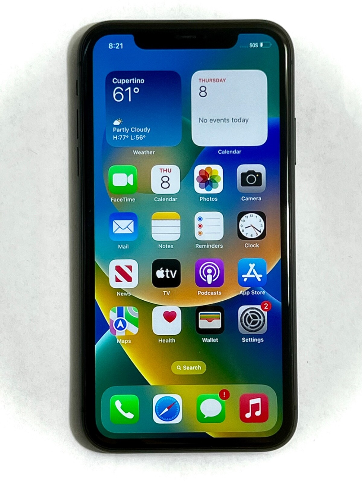 Apple iPhone 11 – 64GB – Black (Unlocked) A2111 (CDMA + GSM)