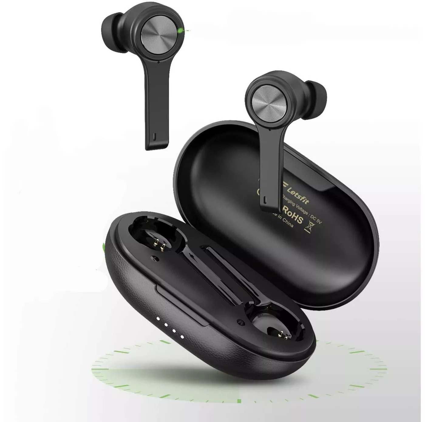 TWS Earphones Wireless Bluetooth Earbuds Headphones True Stereo for SmartPhones