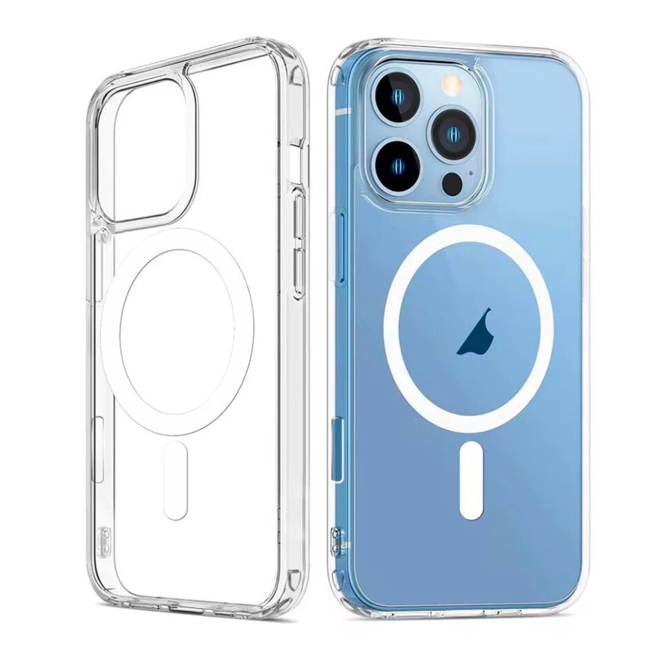 Clear Mag Safe Apple Phone Case