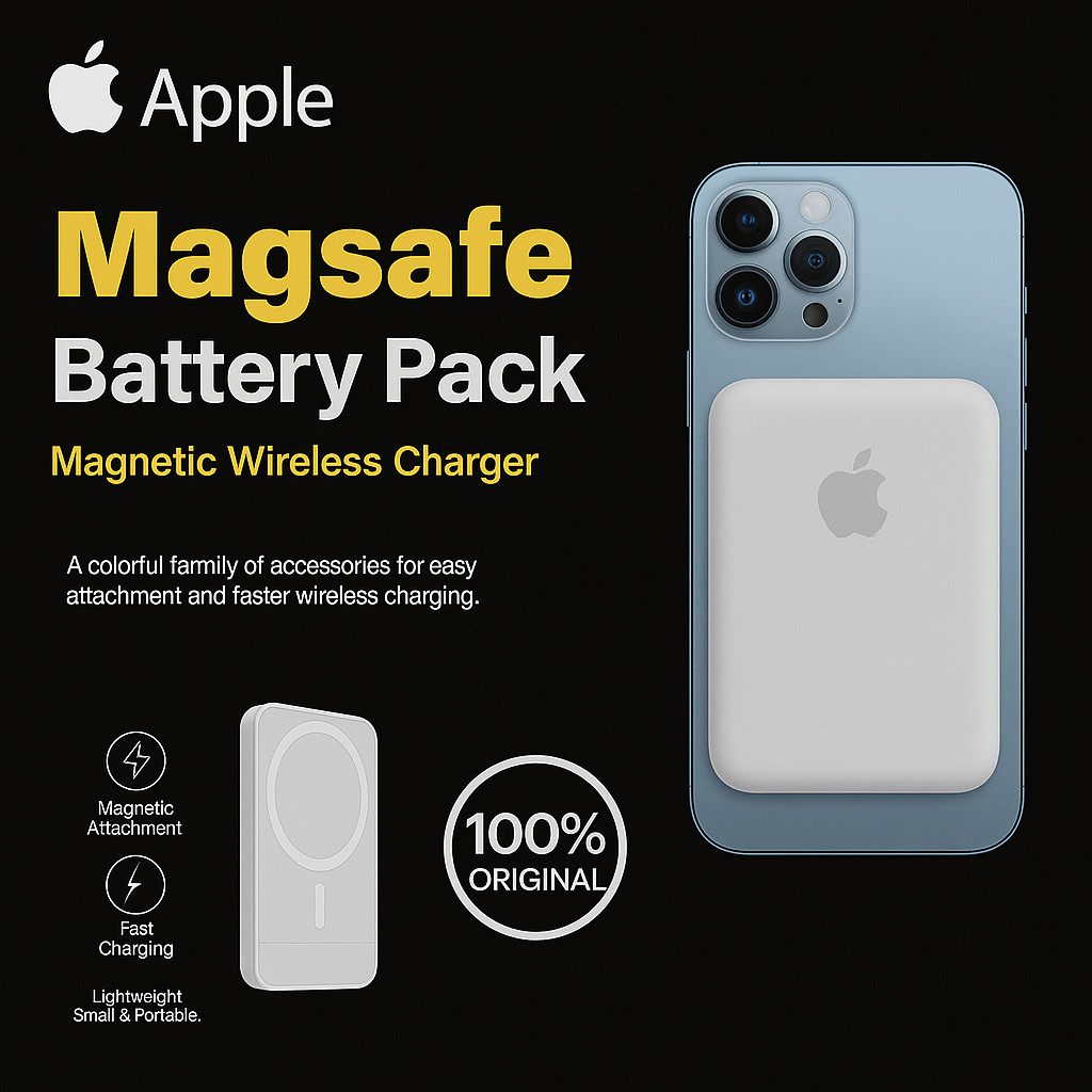 MagSafe Battery Pack for Apple- White – MJWY3AM/A