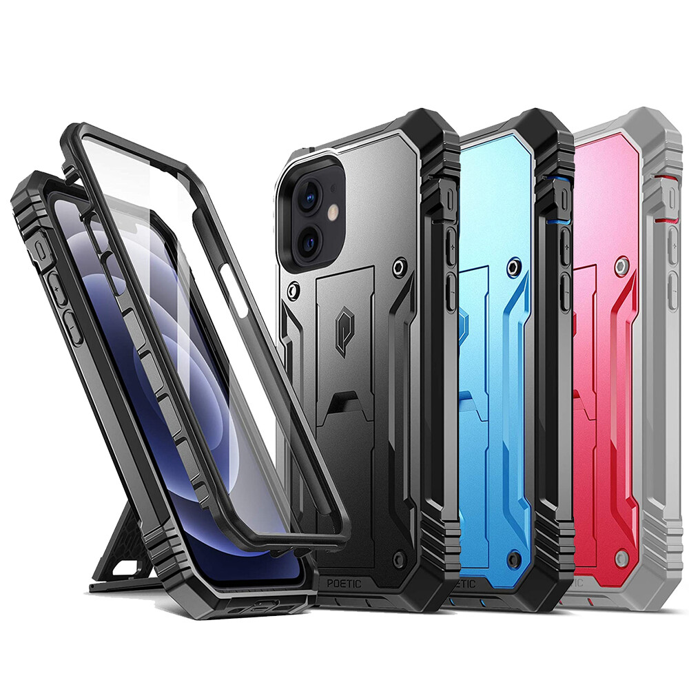 For Apple Phone 13 Pro 13 Mini 12 Pro Max Case with Kickstand Cover Shockproof