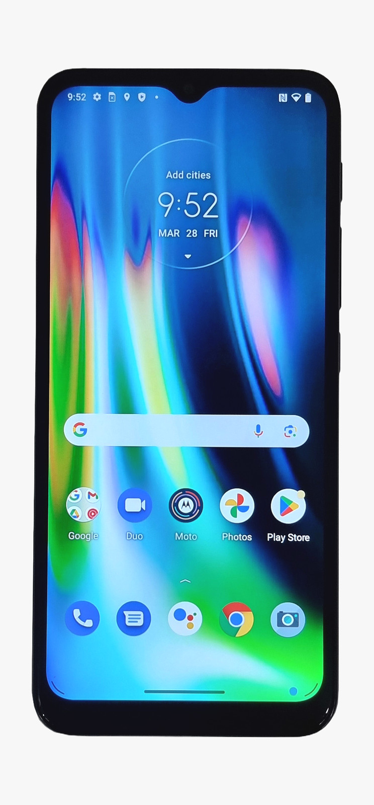 Motorola Moto G9 Play Smartphone, 64GB, Network Unlocked, Blue, XT2083-3