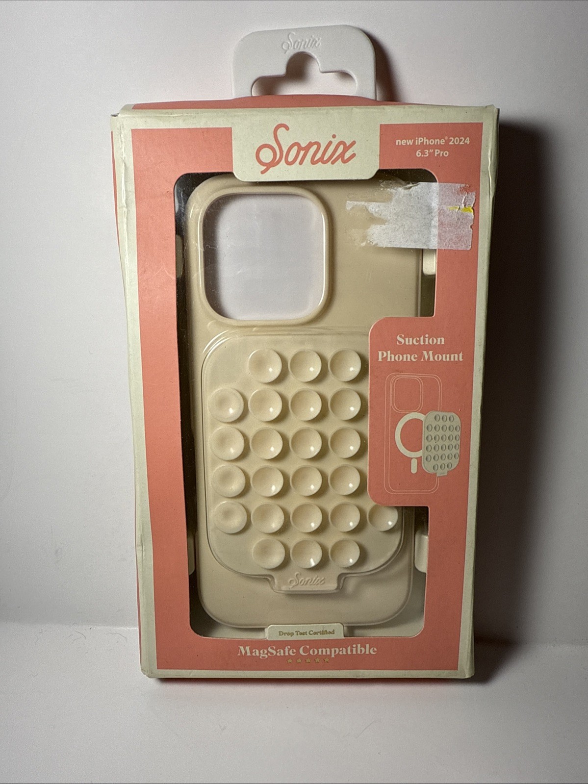 Sonix Apple iPhone 16/ Pro/ Pro Max Suction Phone Case with MagSafe – Linen