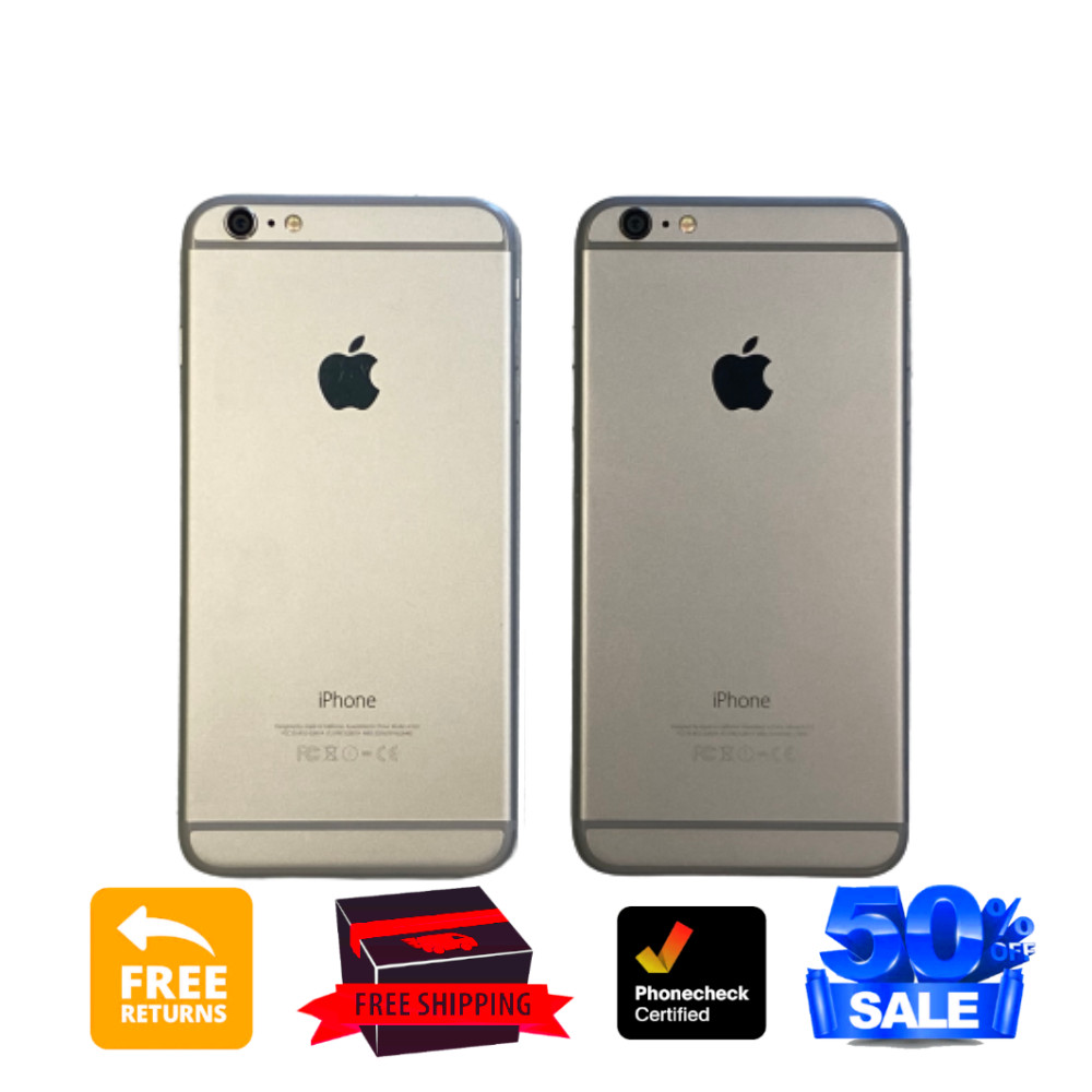 Apple iPhone 6 Plus Silver | Gray 16GB 64GB Fully Unlocked At&t Verizon Good