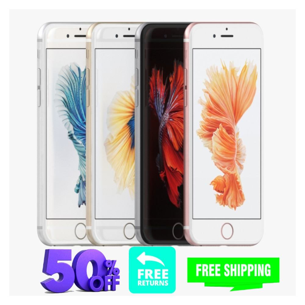 Apple iPhone 6s 16GB/64GB Unlocked – Verizon, AT&T, T-Mobile – Free Shipping