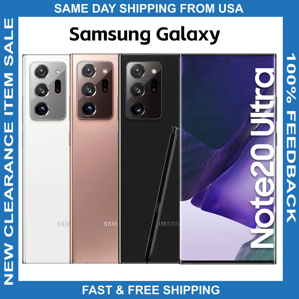 NEW Samsung Galaxy Note 20 Ultra 5G 128GB N986 Factory Unlocked ALLCARRIER