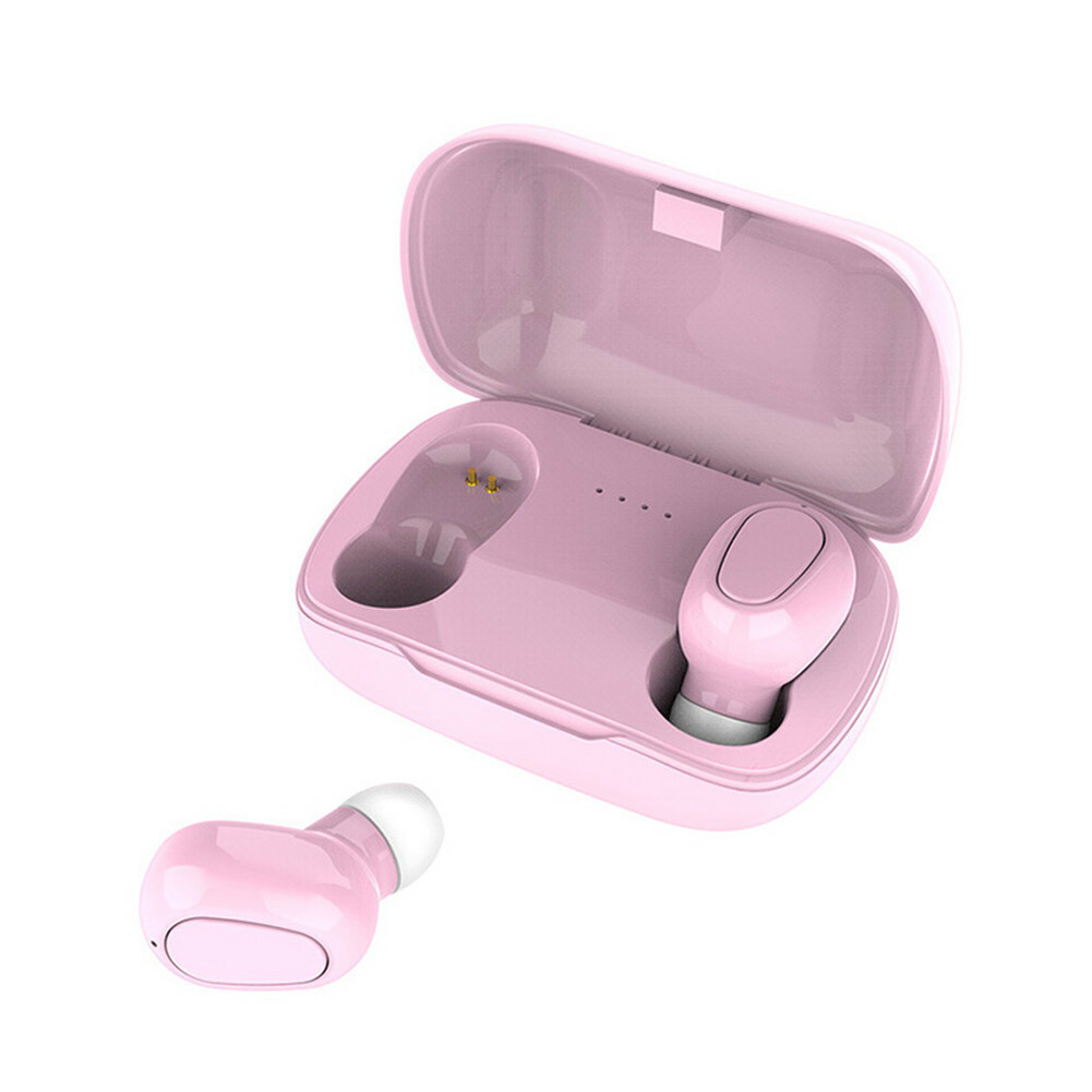 Bluetooth Headset Wireless Stereo Earphones In-ear Earbuds for Android iOS Phone