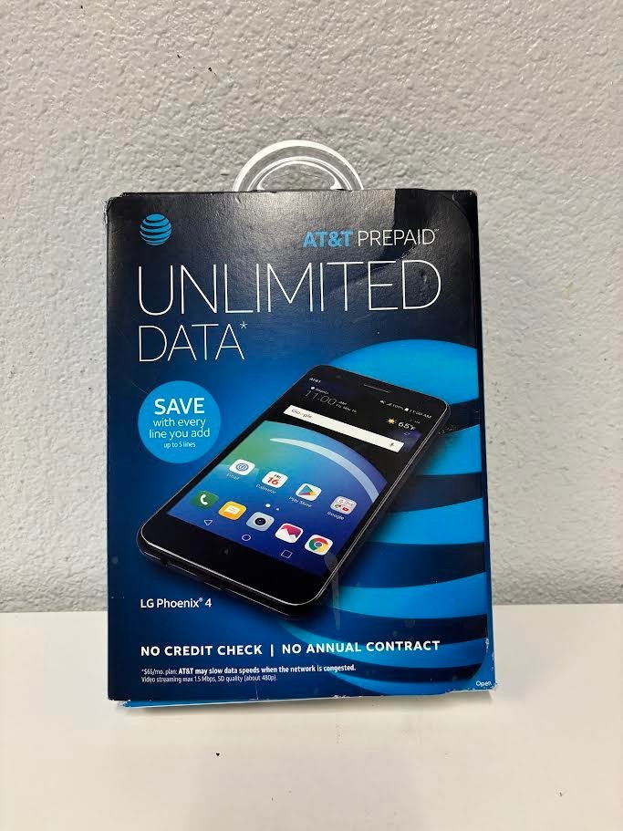 AT&T LG Phoenix 4 Android -Titan,  LM-X210APM, 4G LTE Smart Phone