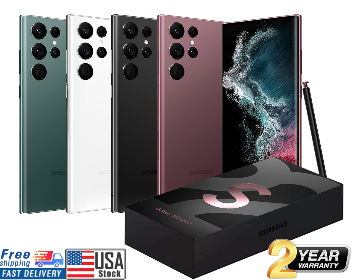 NEW SEALED SAMSUNG GALAXY S22 ULTRA 5G 6.8″1T/512GB/256G/128  Factory Unlocked