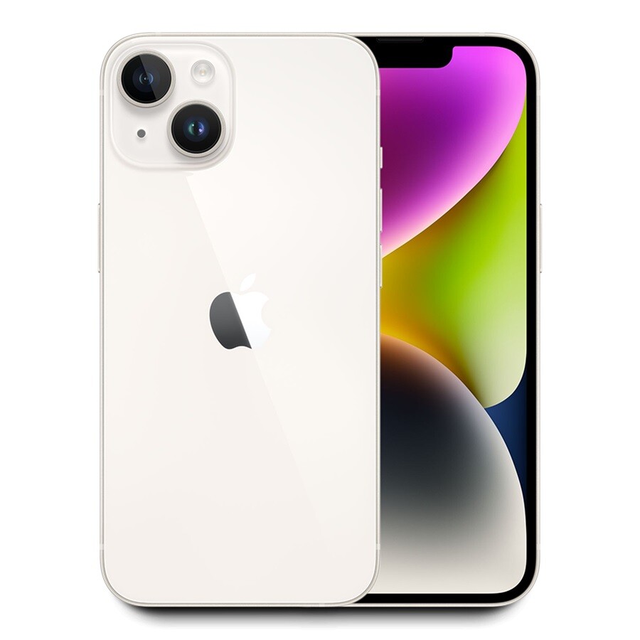 Apple iPhone 14 128GB Unlocked 6.1″ – (Starlight) A2649 w/1 Year Warranty
